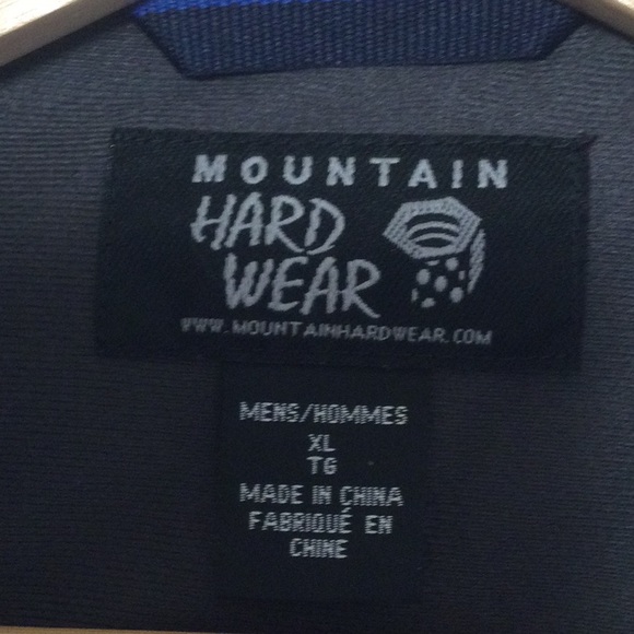 EUC Men’s XL Blue Mountain Hardwear Full Zip Jacket - Picture 5 of 16